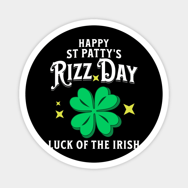 Happy St. Patty's Rizz Day Magnet by Alisia's Store 1